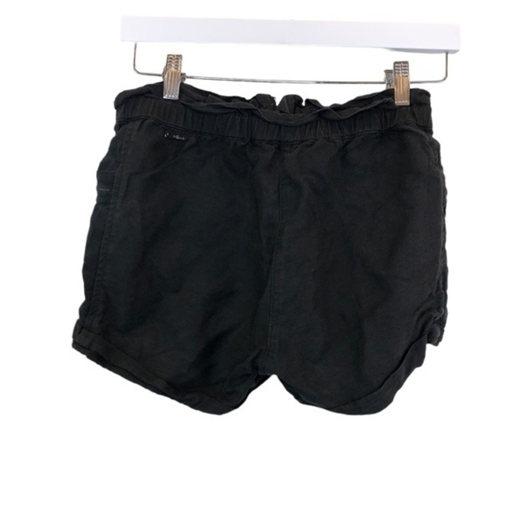 Wilfred With Linen Aritzia Zip Shorts Black - Picture 6 of 7